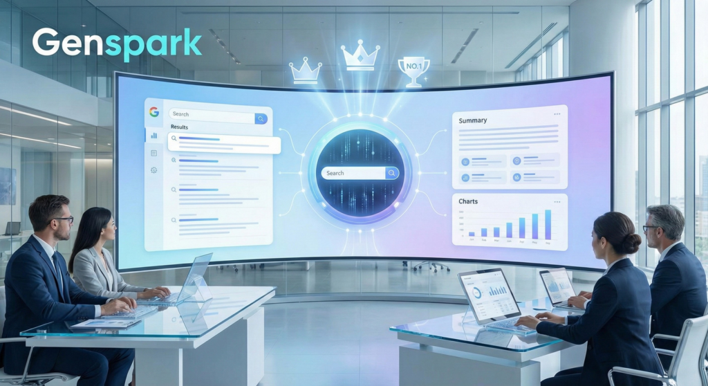 調査結果を資料化するGensparkの使い方